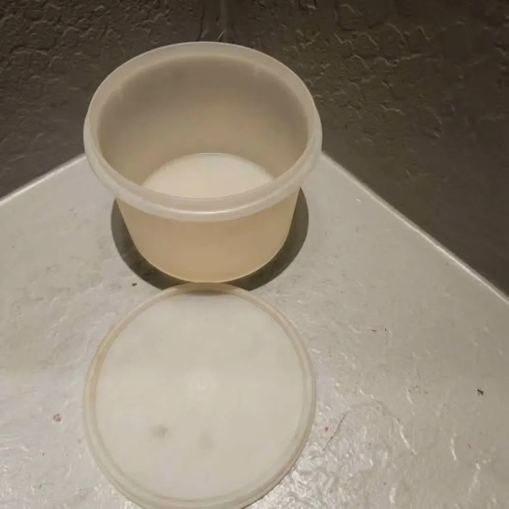 Vintage Tupperware Round Storage Container with Lid